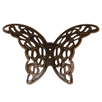 4x Metall Anhänger Schmetterling, Verbinder, Schmuck DIY, 7192 4x Metall Anhänger Schmetterling, Verbinder, Schmuck DIY, 7192